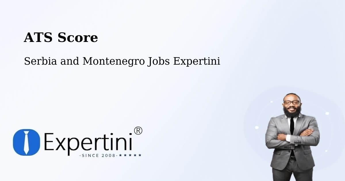 Resume ATS Score & Job Description Match Tool – La Prairie - Serbia and Montenegro Jobs Expertini