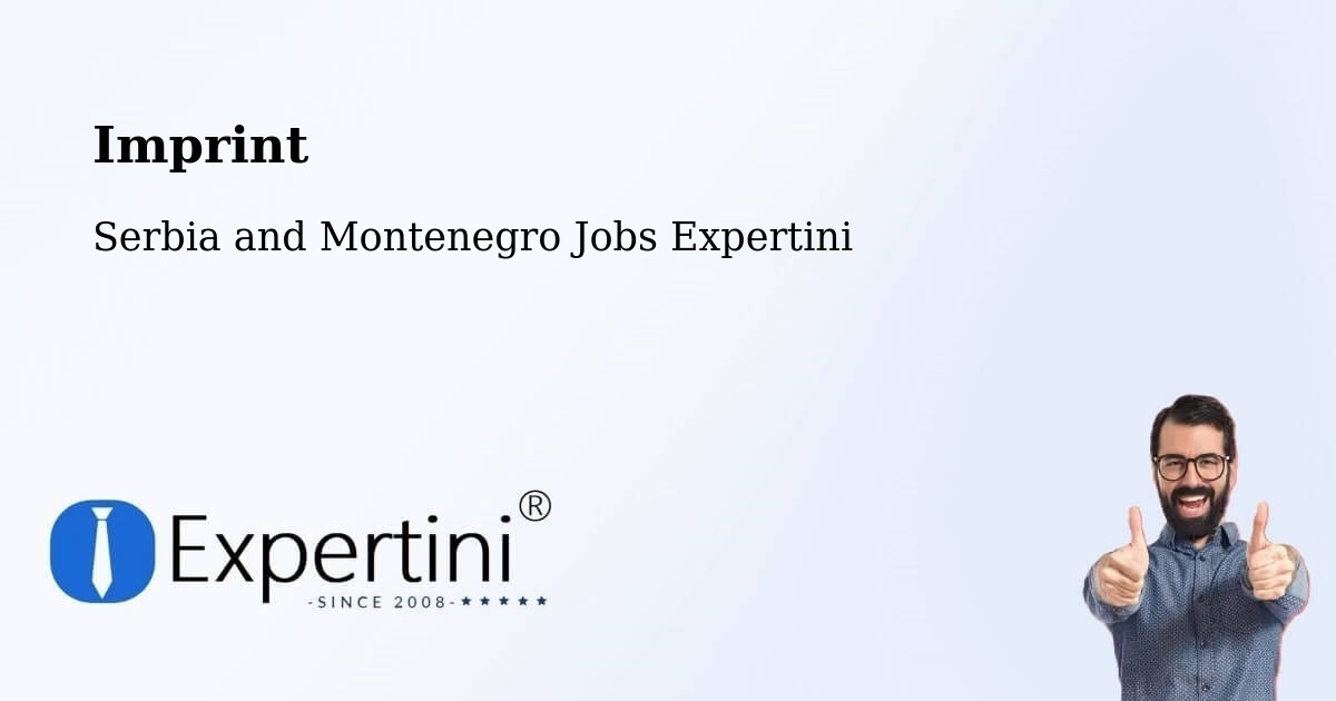 Imprint – La Prairie - Serbia and Montenegro Jobs Expertini