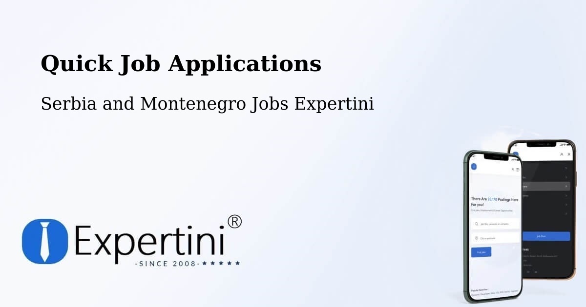 Quick Apply Feature – La Prairie - Serbia and Montenegro Jobs Expertini